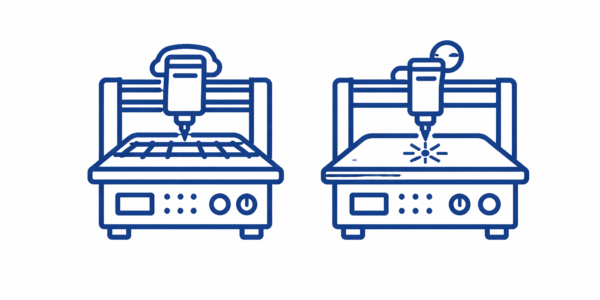 CNC and laser cutter