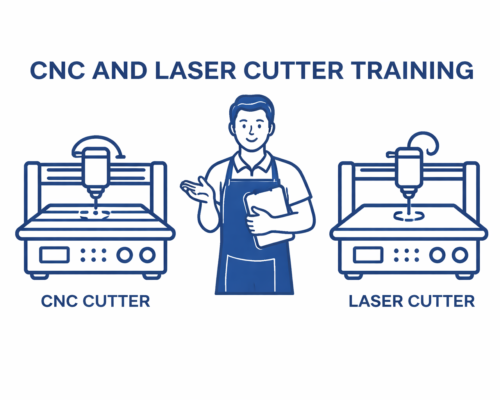 CNC and laser cutter TRAINING